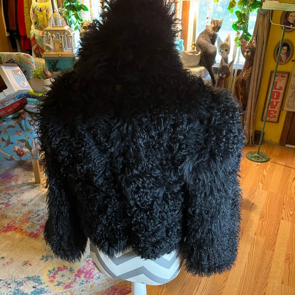 Xs Mackage genuine lambs wool jacket with removable piece